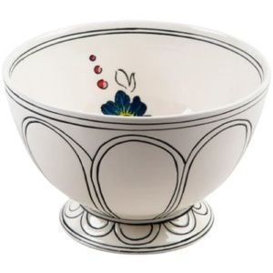 Anthropologie Molly Hatch FlowerPatch Serving Bowl